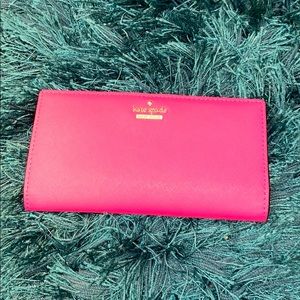 Pink Kate Spade wallet